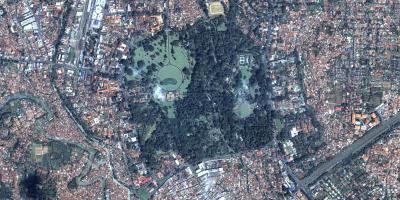 Harta Jakarta prin satelit