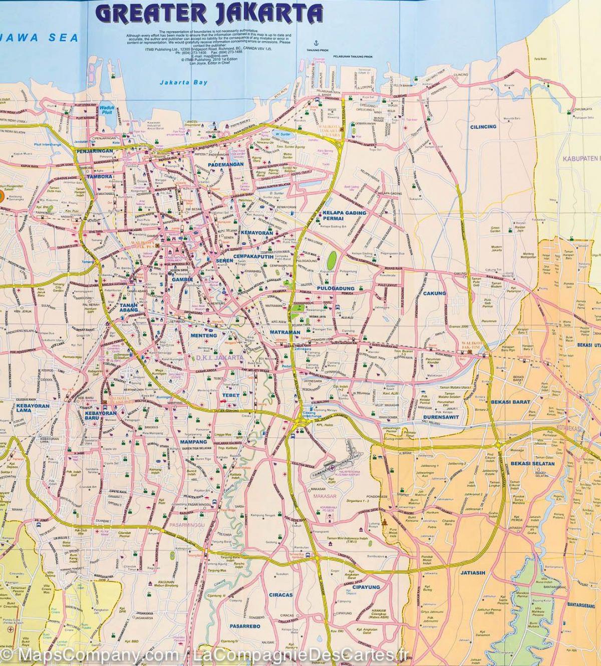 harta Jakarta pe strada