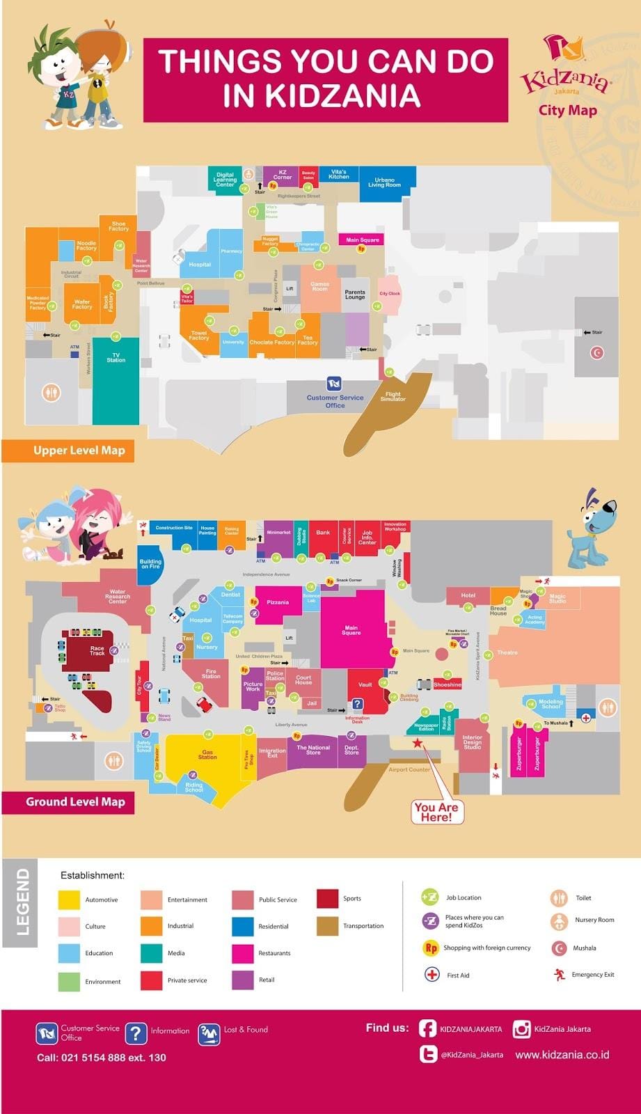 harta kidzania Jakarta