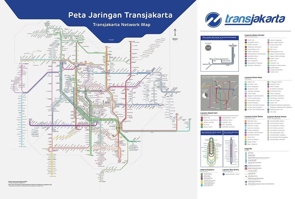 transJakarta harta rutelor